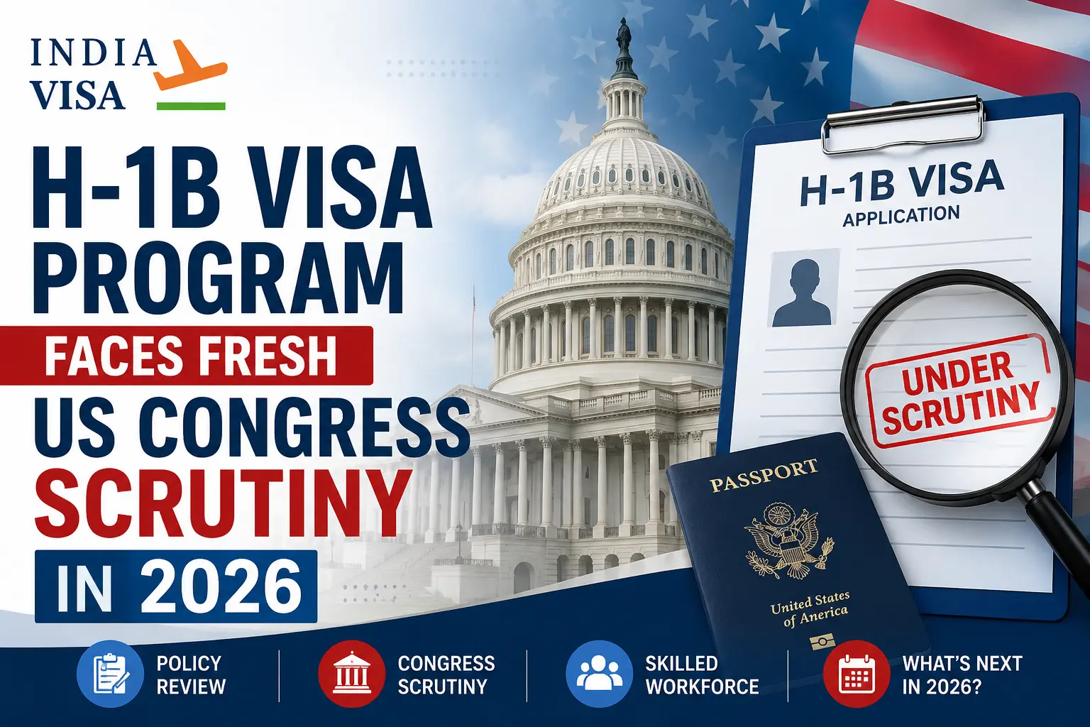 H-1B Visa Program Faces Fresh US Congress Scrutiny in 2026