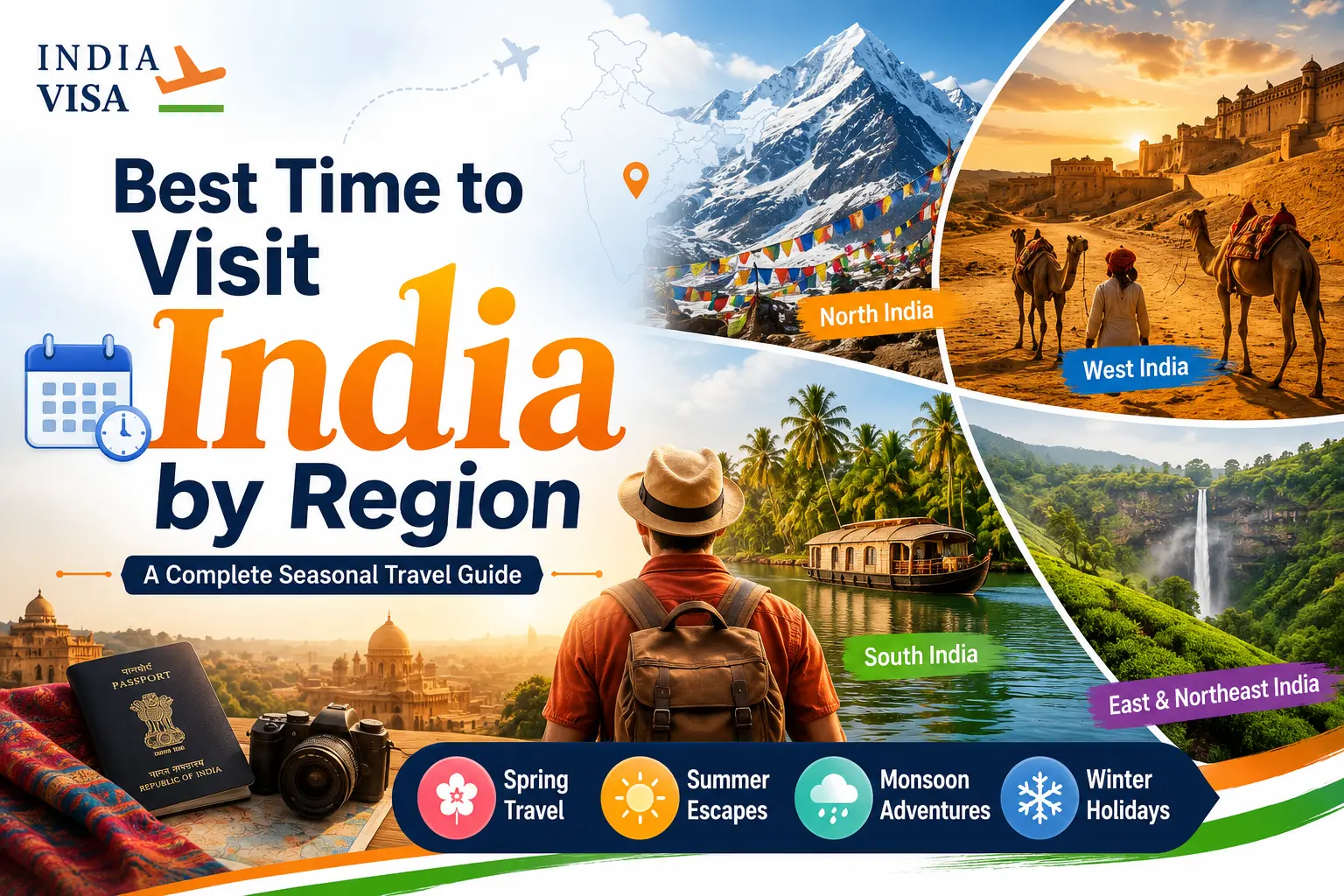 Best Time to Visit India by Region: A Complete Seasonal Travel Guide