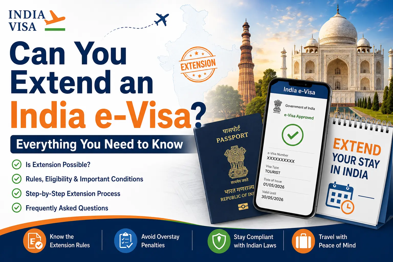 Can You Extend an India e-Visa? Everything You Need to Know (2026 Guide)