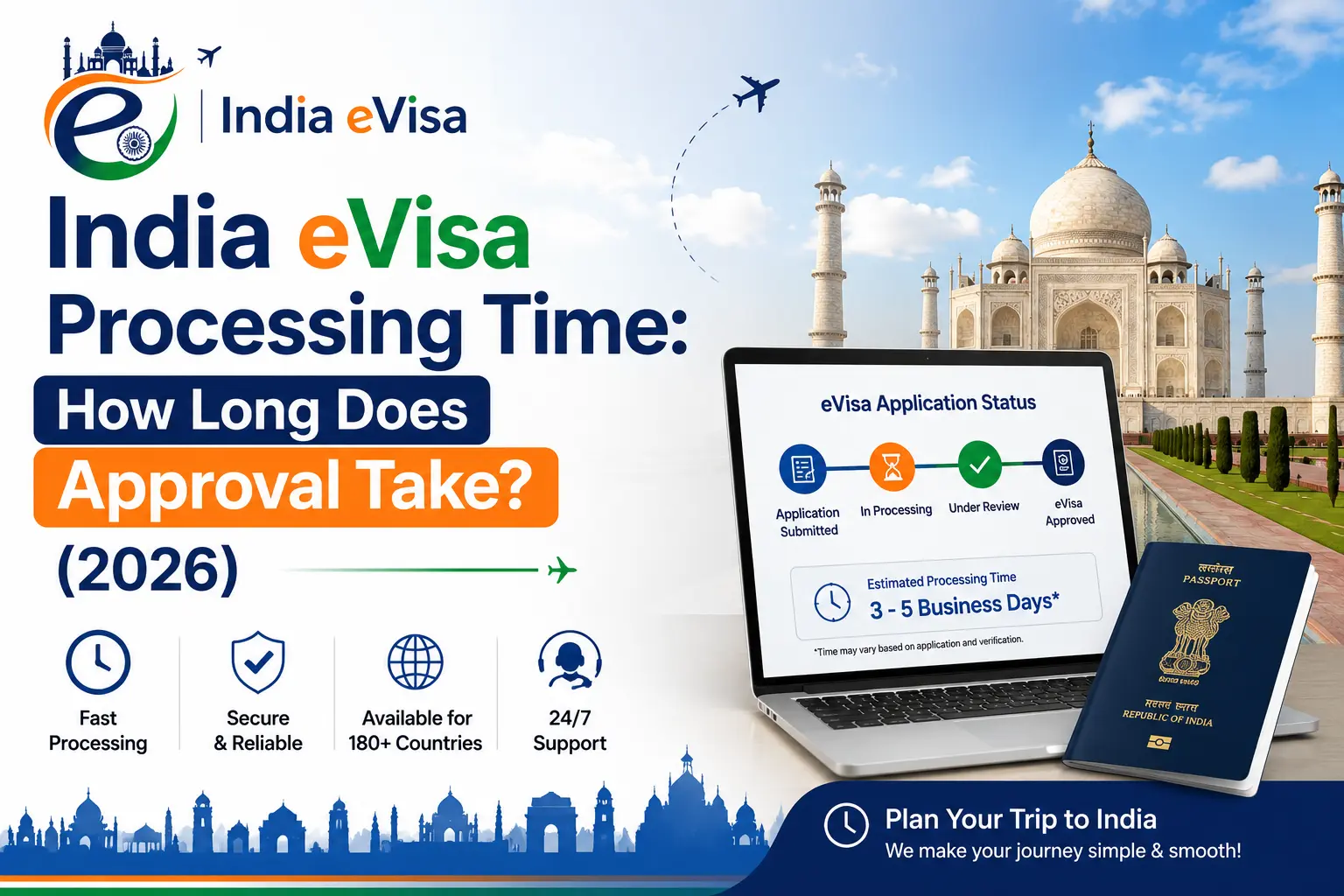 India eVisa Processing Time: How Long Does Approval Take? (2026)